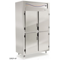 Refrigerador inox 4 portas GREP 4 P - Gelopar